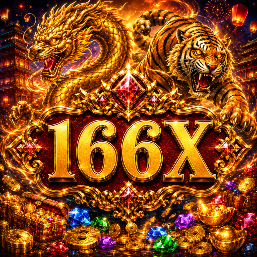 166x logo